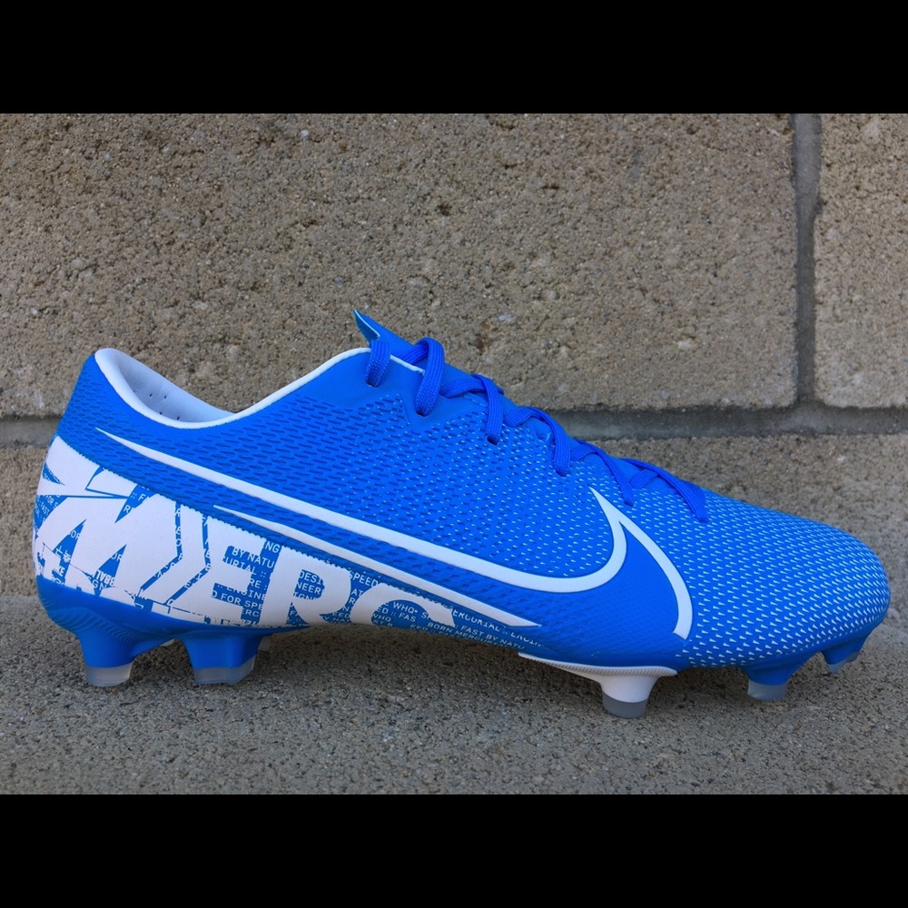 Nike Mercurial Vapors Soccer Cleats Blue Mens